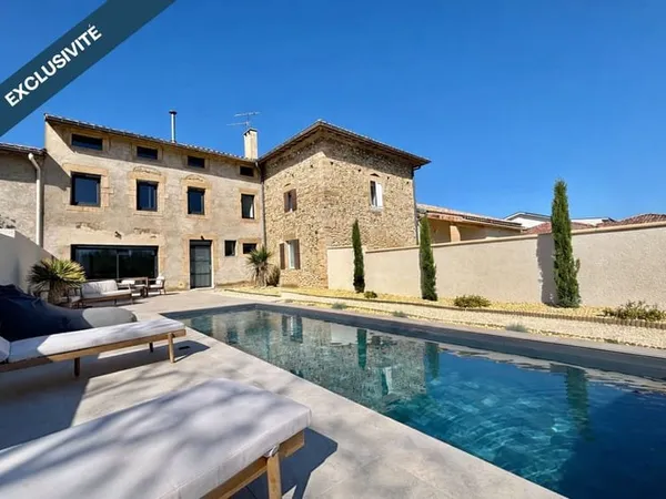 BOURG DE PEAGE MAISON 5 PIECES RÉNOVÉE DE 103 M2 PISCINE