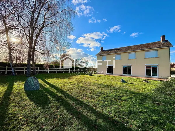 Maison de 156 m² habitables, 5 chambres
