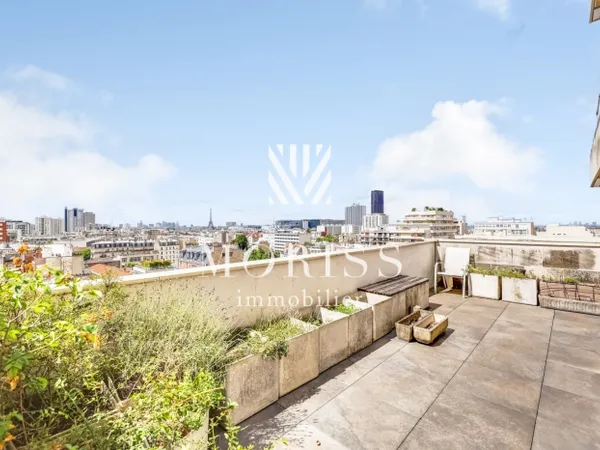 75014 Paris - 3 pièces - Terrasse - Vue panoramique