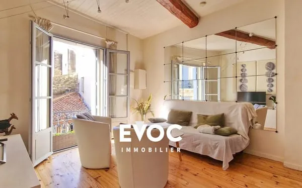 Appartement T2 climatisé - 42,88m² - FAUBOURG DU COURREAU