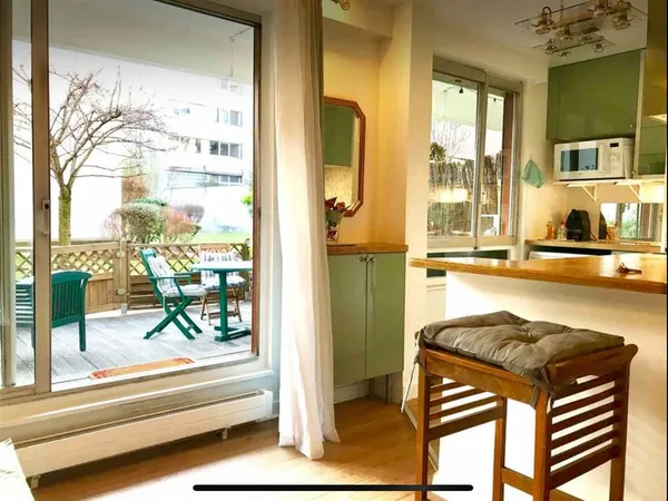 À louer - Charmant 2 pièces meublé avec grande terrasse - Boulogne-Billancourt (Marcel Sembat)