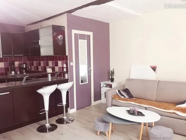 Duplex F2 meublé