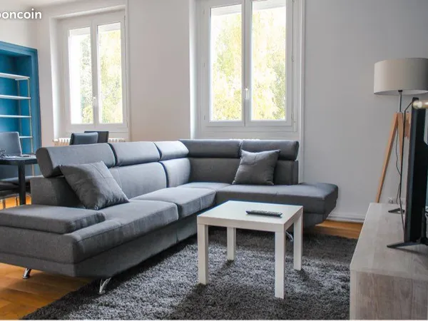 Chambre meublée ds 100 m2 - Colocation Saint Nazaire Centre ville
