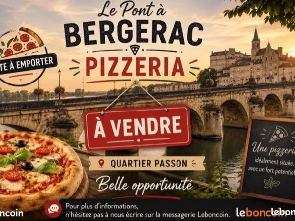Pizzeria a saisir : très bonne affaire
