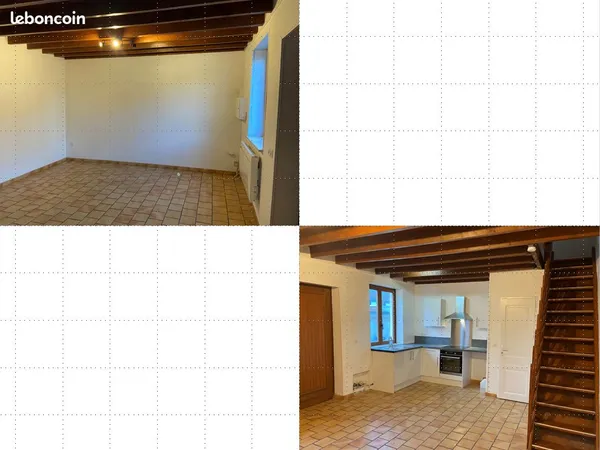 A Louer Maison de cour privée, 47 m2 Rue Gabriel Péri Hyper Centre Halluin