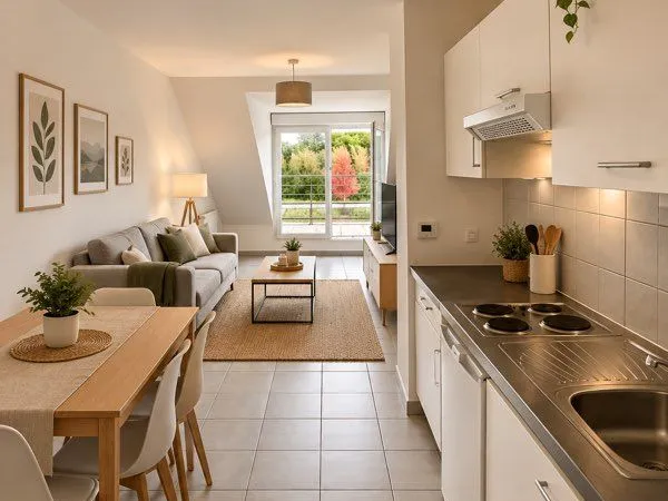 Charmant appartement résidence sécurisée proche centre ville