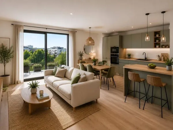 Appartement 2 pièces 50 m²