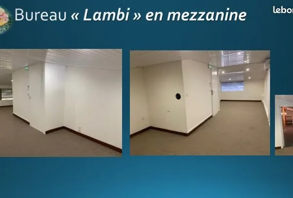 Bureaux à louer ZAC Rivière Roche