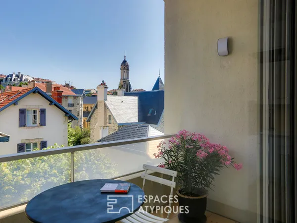 Entre ville et océan, appartement lumineux avec terrasse à Saint-Charles