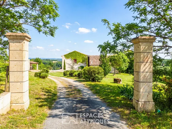 Belle propriété avec piscine et vue imprenable