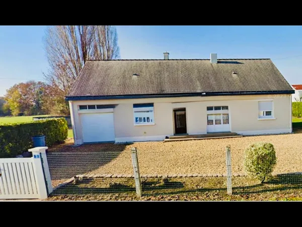 Vente maison de plain pied sur un tarrain de 2100 M2