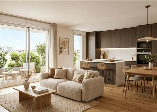 Appartement 4 pièces 77 m²