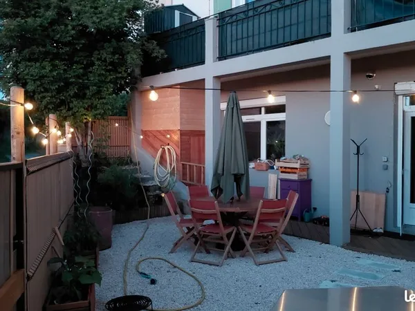 Appartement rez de jardin T3 56m²