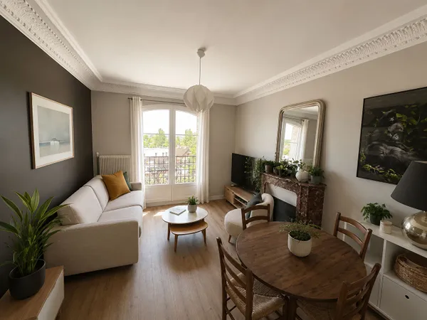 Appartement 3 pièces 61 m²