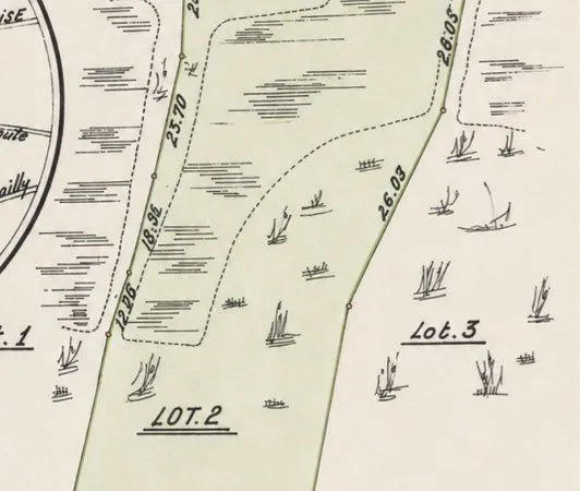 Terrain de loisirs avec étang 7744 m2 - proche saint valery sur somme