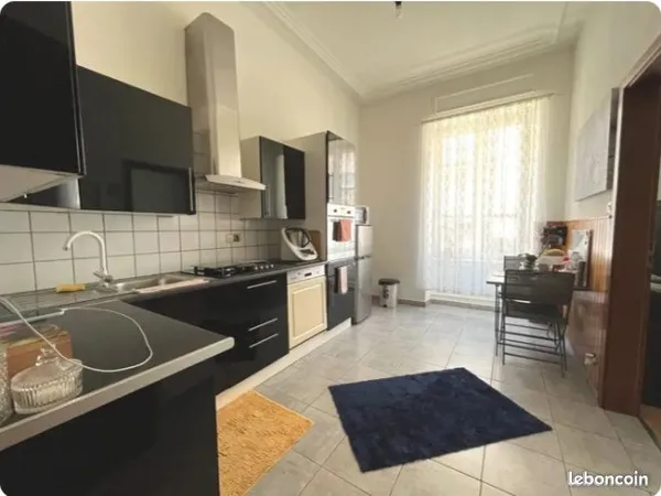 Grand T2 50 m² Mulhouse centre-ville