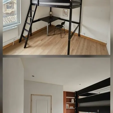 Chambre meublée avec salle de bain privée