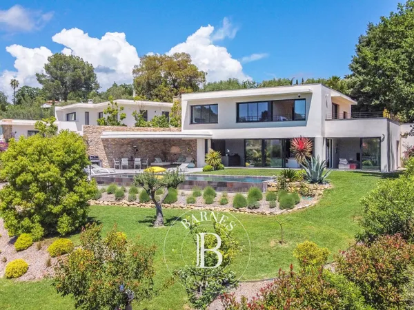 Villa contemporaine - Domaine privé - 4 chambres - Opio