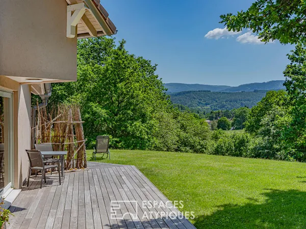 Maison familiale avec vue sur les Vosges