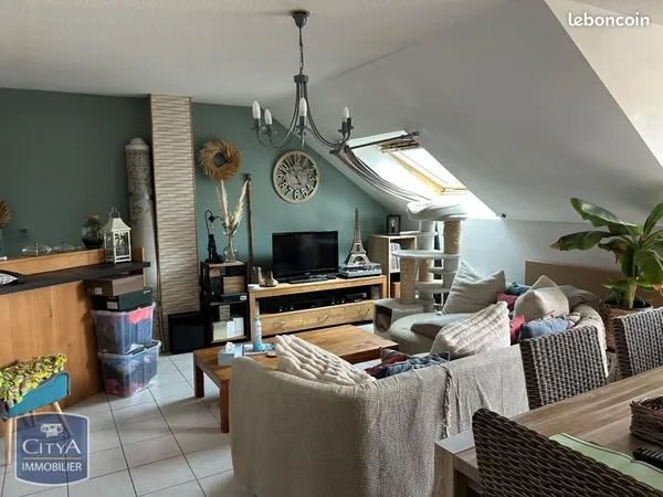 Appartement 3 pièces 59 m²