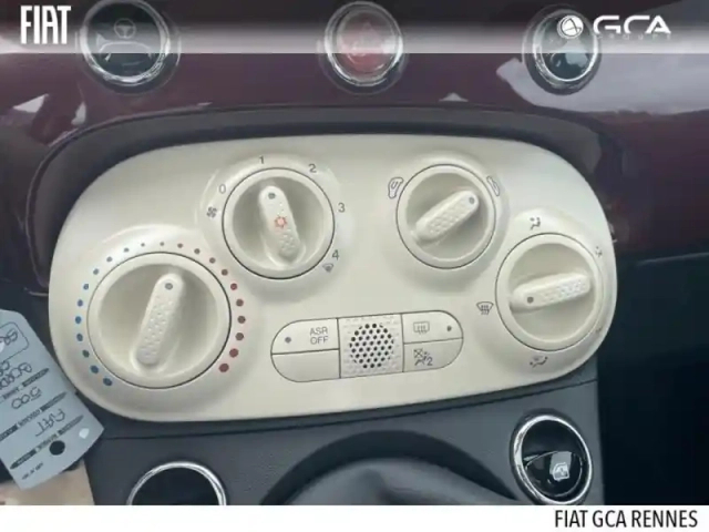 Fiat 500 1.2 8v 69ch lounge — photo 11