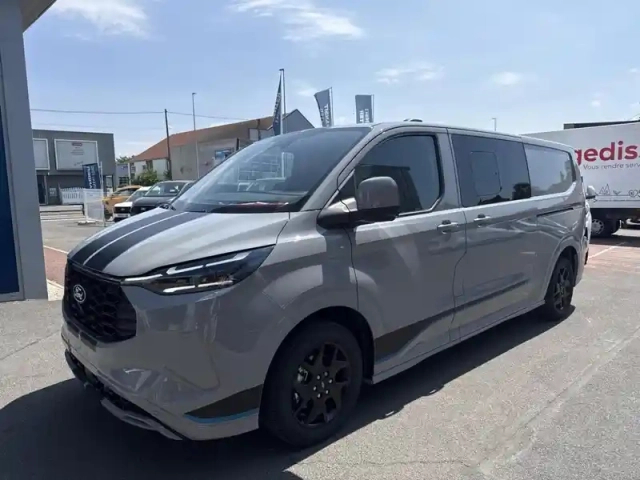 Ford Custom transit  fg 320 l2h1 2.5 duratec 232ch hybride recheargeable cabine approfondie sport cvt