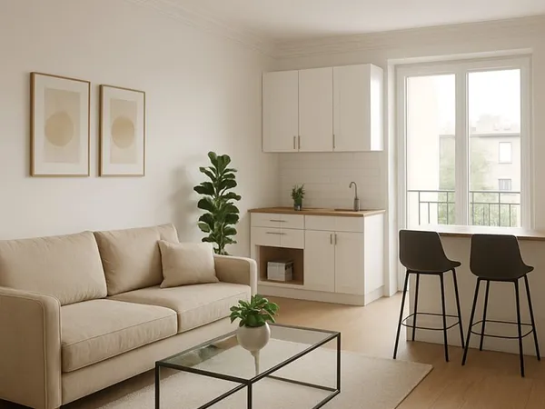 Appartement 2 pièces de 46 m2 (Labarthe-sur-Lèze)