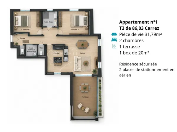 Appartement d'exception
