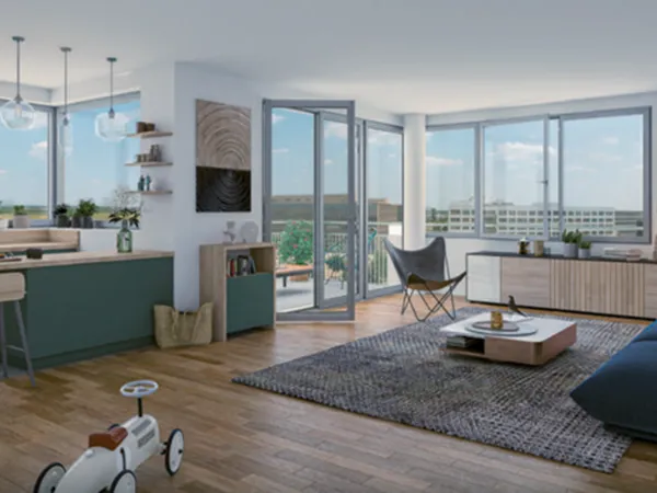 Appartement 3 pièces 57 m²