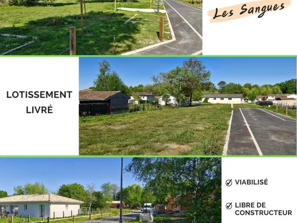 Terrain 837 m²
