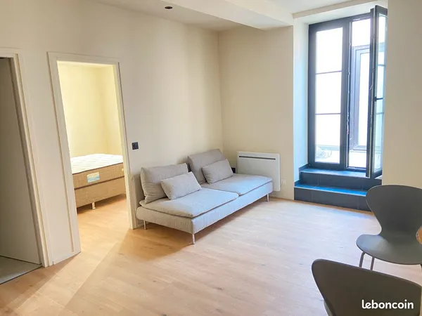 Particulier loue F3 neuf meublé Mulhouse centre