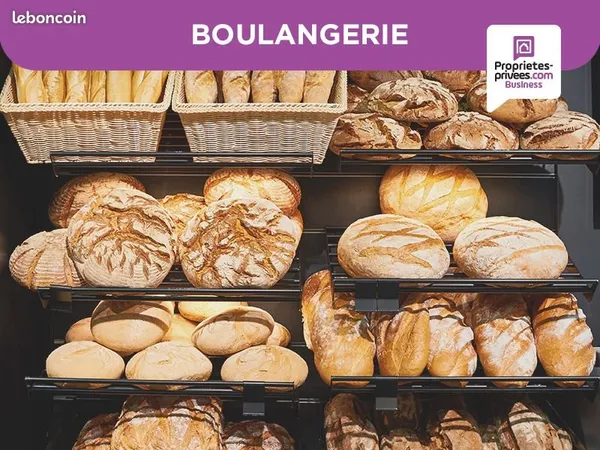 Fonds de commerce boulangerie 200 m²