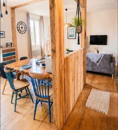 Appartement meublé rénové - prêt à vivre - idéal personne seule ou couple