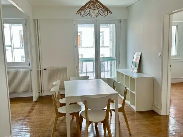 🏫 Appartement 90m2 meublé rénové • 3 chambres • Jardin Lecoq