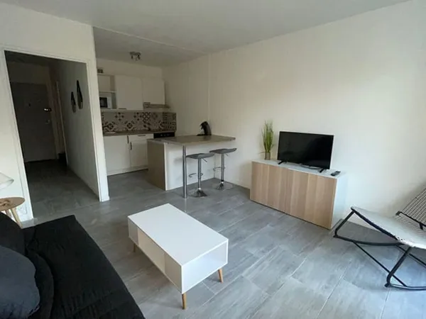 Studio 2 pièces 26 m²