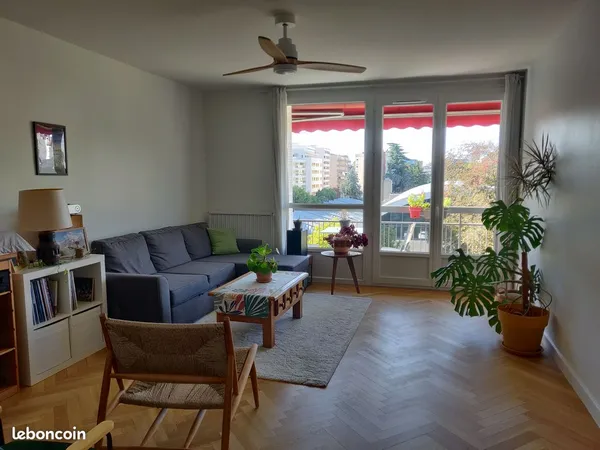 Grand appartement meublé proche Part Dieu, avec usage quasi exclusif