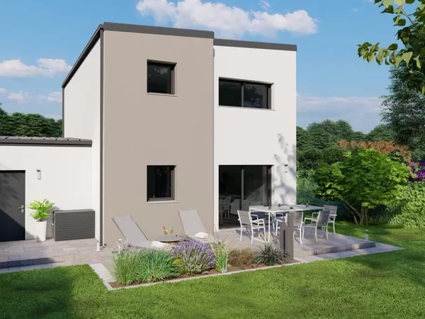 Terrain + maison 92 m²