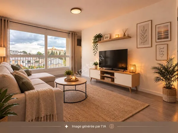 Nantes Tortière - Appartement 1 pièce 29 m2 avec place de parking