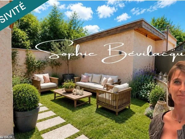 MAISON INDIVIDUELLE NON MITOYENNE SANS VIS A VIS TERRASSE ET JARDIN