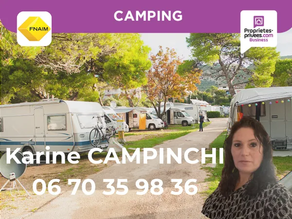 Camping à la ferme & hébergements insolites 1 hectare avec vue baie