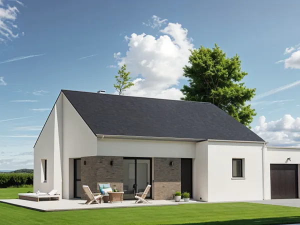 Terrain + maison 77 m²