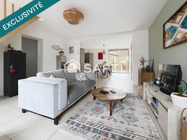 Maison semi plain-pied 116 m² - Bourghelles - 4 chambres - extérieur + parking ✨
