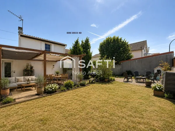 Maison avec grand jardin - Fort potentiel - Quartier Gondoles Nord à Choisy-le-Roi