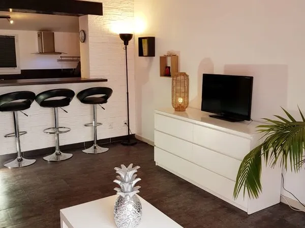 Appartement T1 meublé avec jardin Aix en Provence