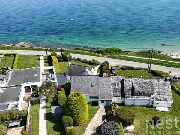 QUIBERON - Maison d'architecte à vendre avec pleine VUE MER sur la baie !