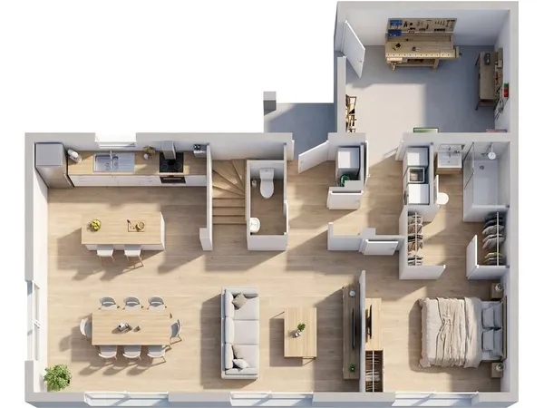 Maison 5 pièces 105 m²