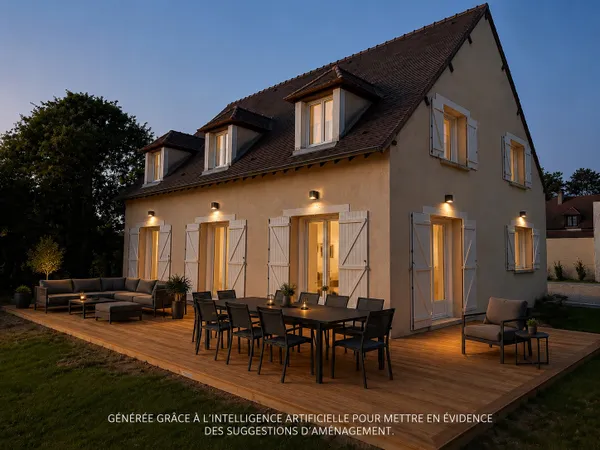 Vends maison individuelle familiale climatisée