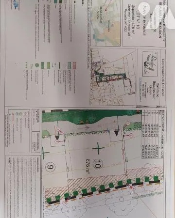 Terrain 676 m²
