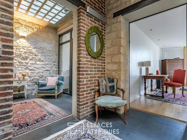 Maison de ville aménagée comme un appartement en triplex au coeur de Vineuil