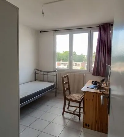 Chambre de 12m2 à louer sur Villeneuve-d'Ascq